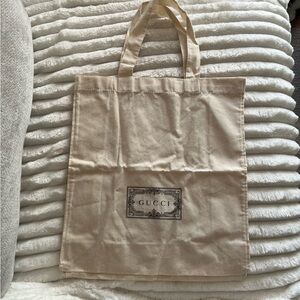 Authentic Gucci Cloth Dust Bag Tote